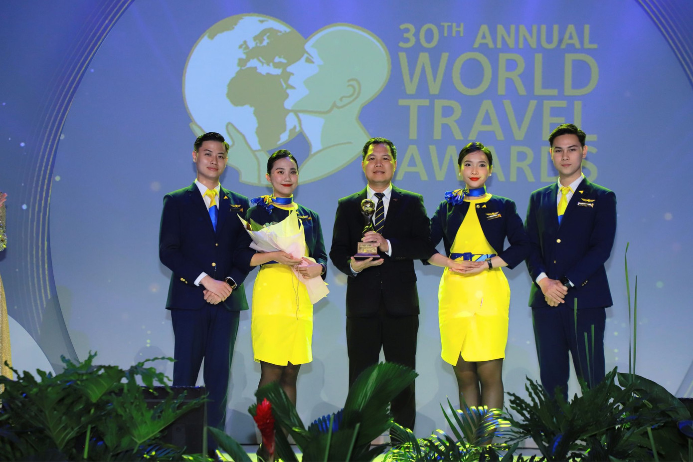 Vietravel Airlines được vinh danh tại đêm trao giải của World Travel Awards.