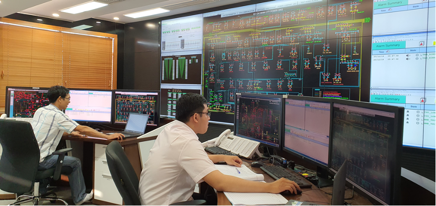 Giám sát và điều khiển hệ thống điện tự động của EVNHCMC là yếu tố được SP Group đánh giá cao nhất.