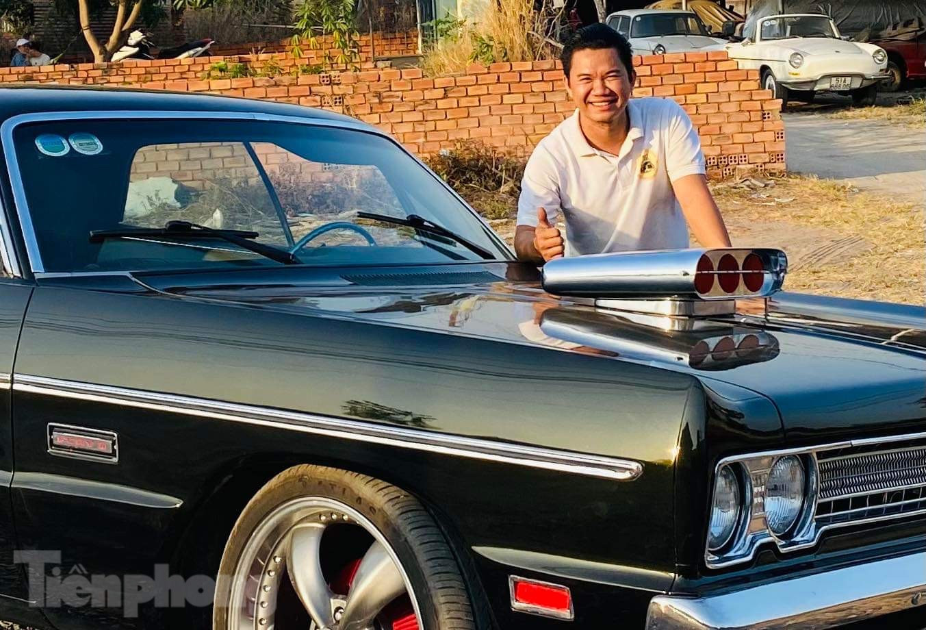 Chiếc Plymouth Fury III anh Khang tự tay phục dựng.