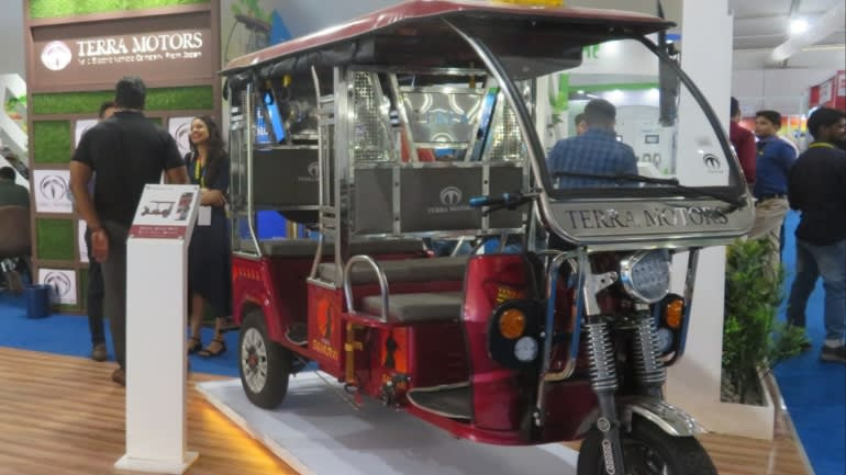 Xe điện ba bánh là xu thế mới tại Ấn Độ.