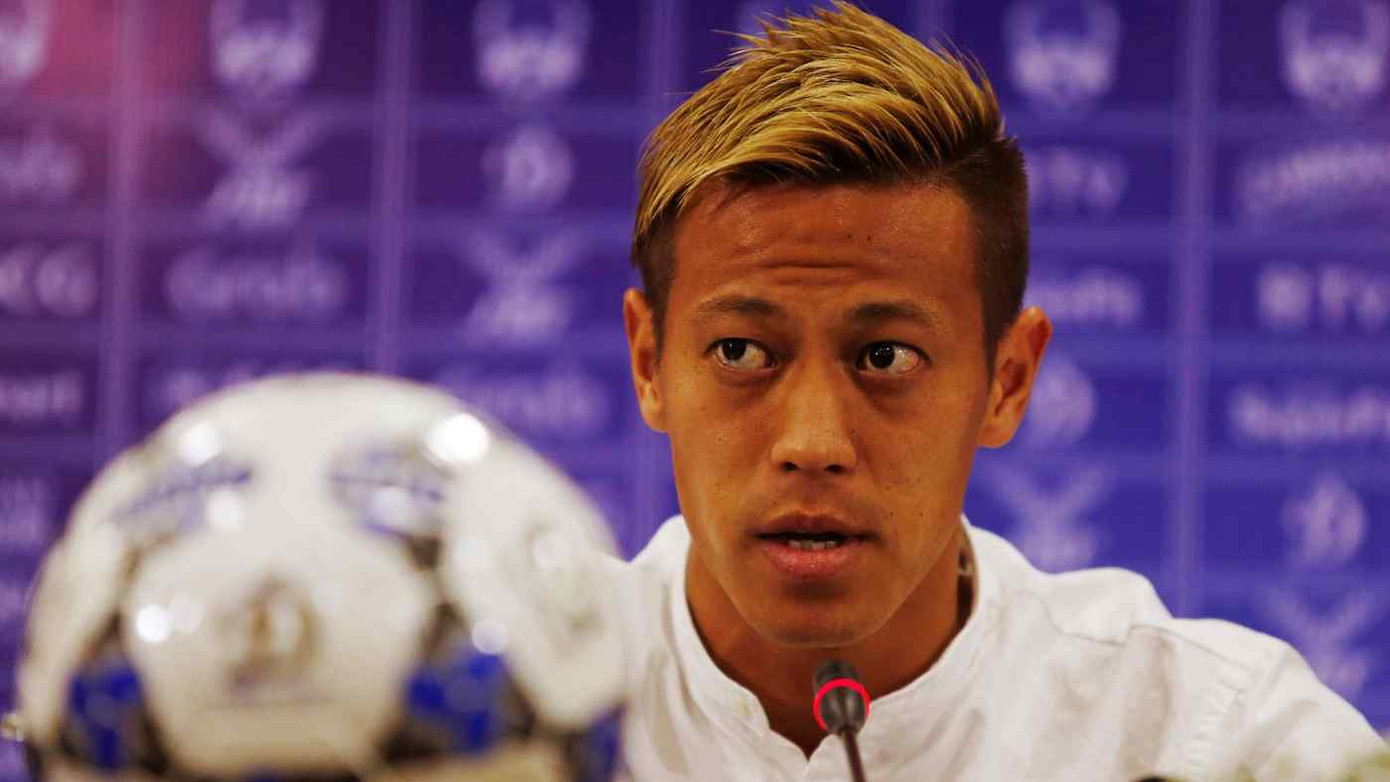 Keisuke Honda là ngôi sao bóng đá được nhiều người yêu mến tại Nhật Bản.