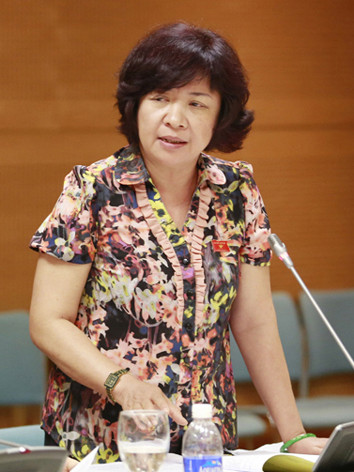 ĐBQH Nguyễn Phạm Ý Nhi. Ảnh: Bình Minh. ĐBQH Nguyễn Phạm Ý Nhi. Ảnh: Bình Minh