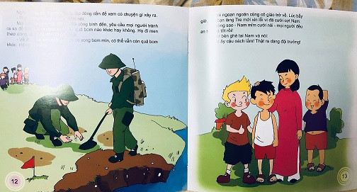 Ra mắt bộ truyện tranh về phòng chống bom mìn chiến tranh ảnh 1