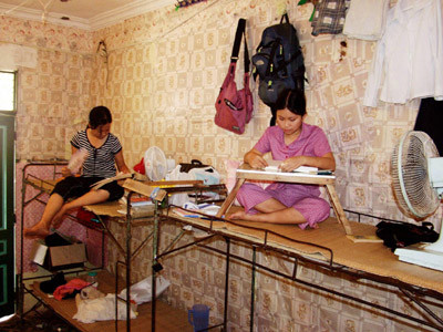 Hiện mới chỉ đáp ứng được 15- 20% nhu cầu của sinh viên về chỗ ở 