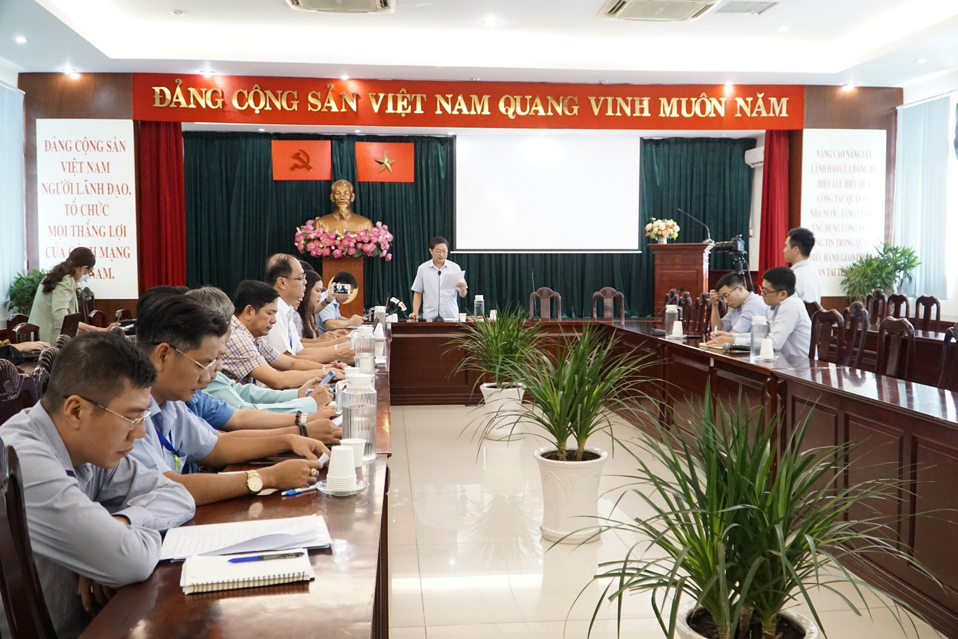 Sở GTVT TPHCM đã tổ chức công bố quyết định kiểm tra việc chấp hành các quy định kinh doanh và điều kiện kinh doanh vận tải bằng xe ô tô đối với Công ty Thành Bưởi vào chiều 5/10.