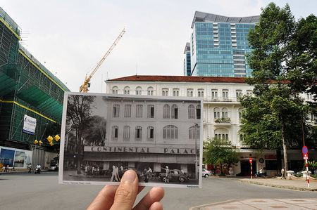 Khách sạn Continental Palace năm 1950 và ngày nay