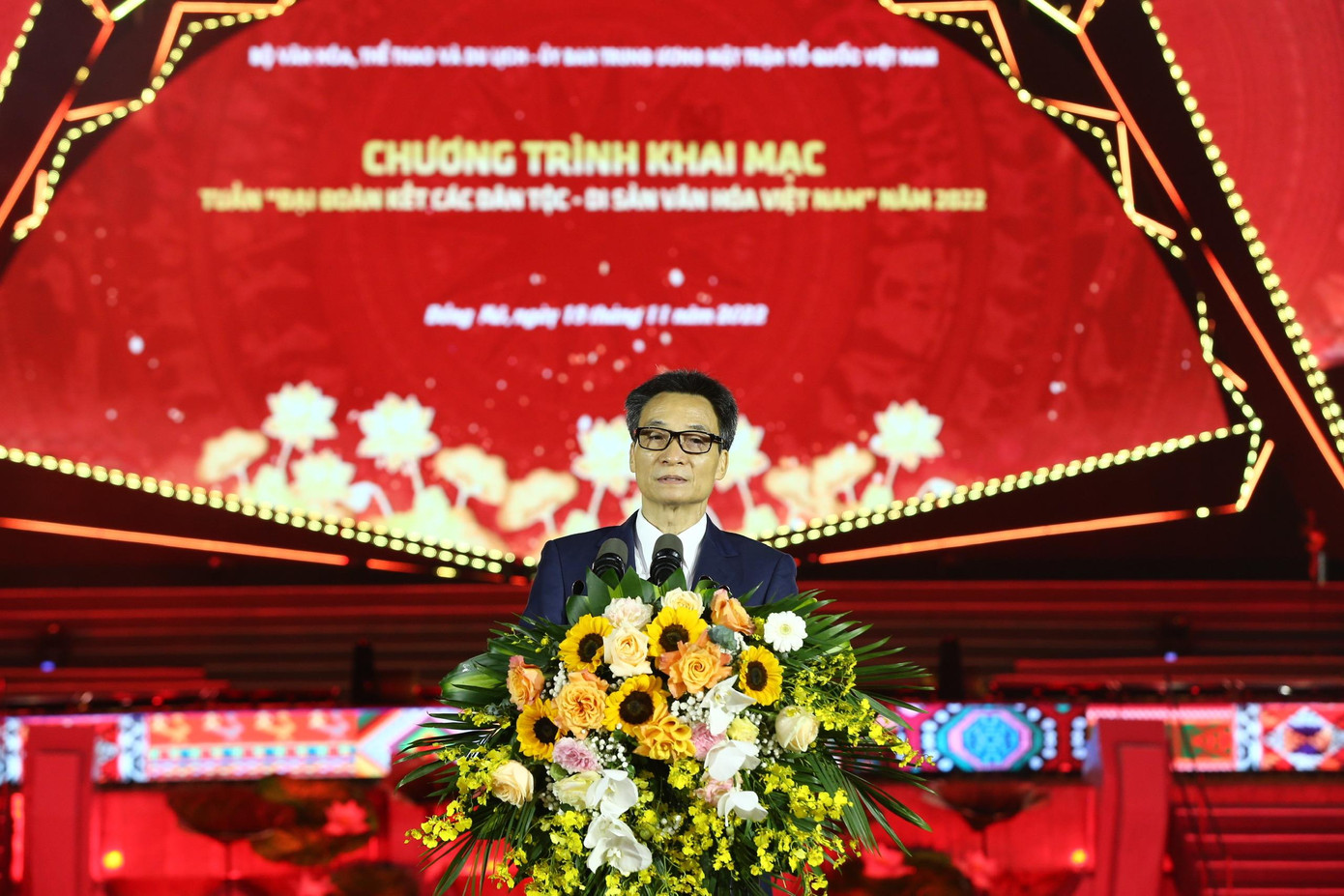 Phó Thủ tướng Vũ Đức Đam phát biểu. Ảnh: Như Ý.