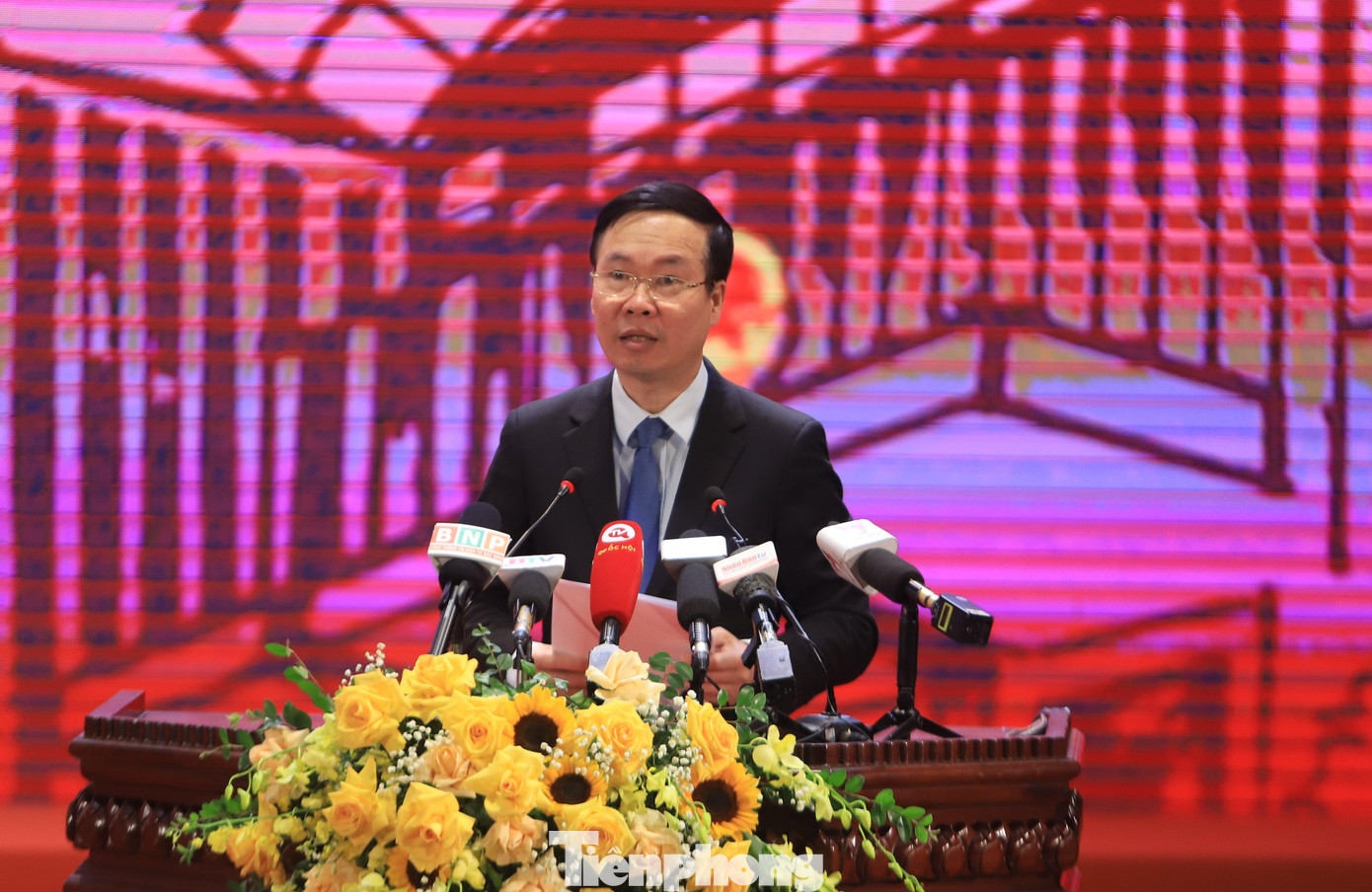 Ông Võ Văn Thưởng phát biểu tại phiên toàn thể chiều 17/12. Ảnh: NGUYỄN THẮNG. Ông Võ Văn Thưởng phát biểu tại phiên toàn thể chiều 17/12. Ảnh: NGUYỄN THẮNG.