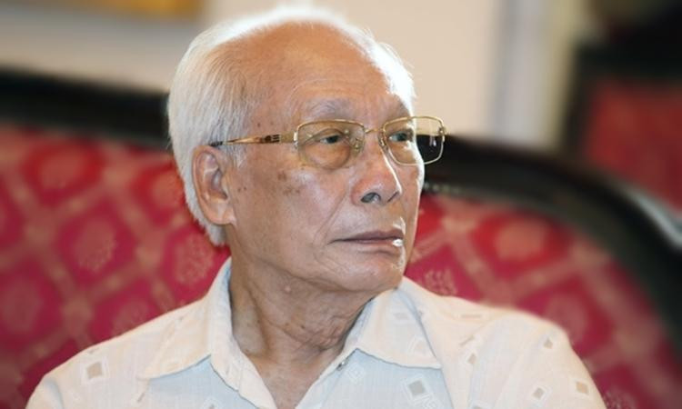 Nhạc sĩ Văn Ký (Vũ Văn Ký) được truy tặng Giải thưởng Hồ Chí Minh năm 2022. Ảnh: Lê Anh Dũng.