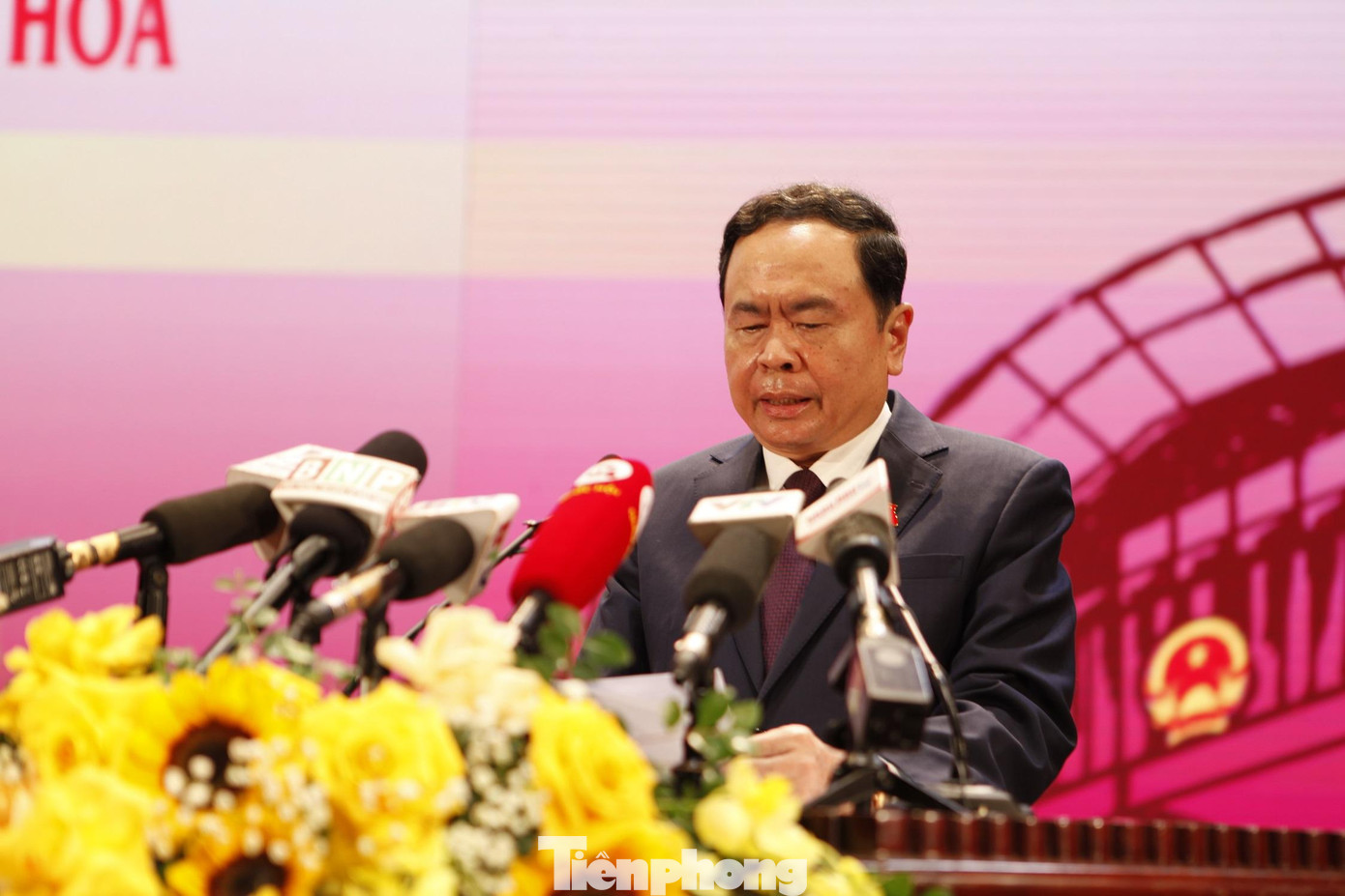 Phó Chủ tịch Thường trực Quốc hội - Trưởng Ban Chỉ đạo hội thảo Trần Thanh Mẫn phát biểu khai mạc Hội thảo. Ảnh: NGUYỄN THẮNG. Phó Chủ tịch Thường trực Quốc hội - Trưởng Ban Chỉ đạo hội thảo Trần Thanh Mẫn phát biểu khai mạc Hội thảo. Ảnh: NGUYỄN THẮNG.