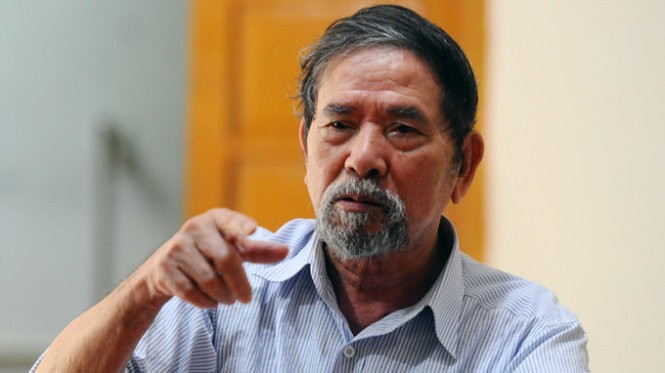 Nhà văn Lê Lựu.