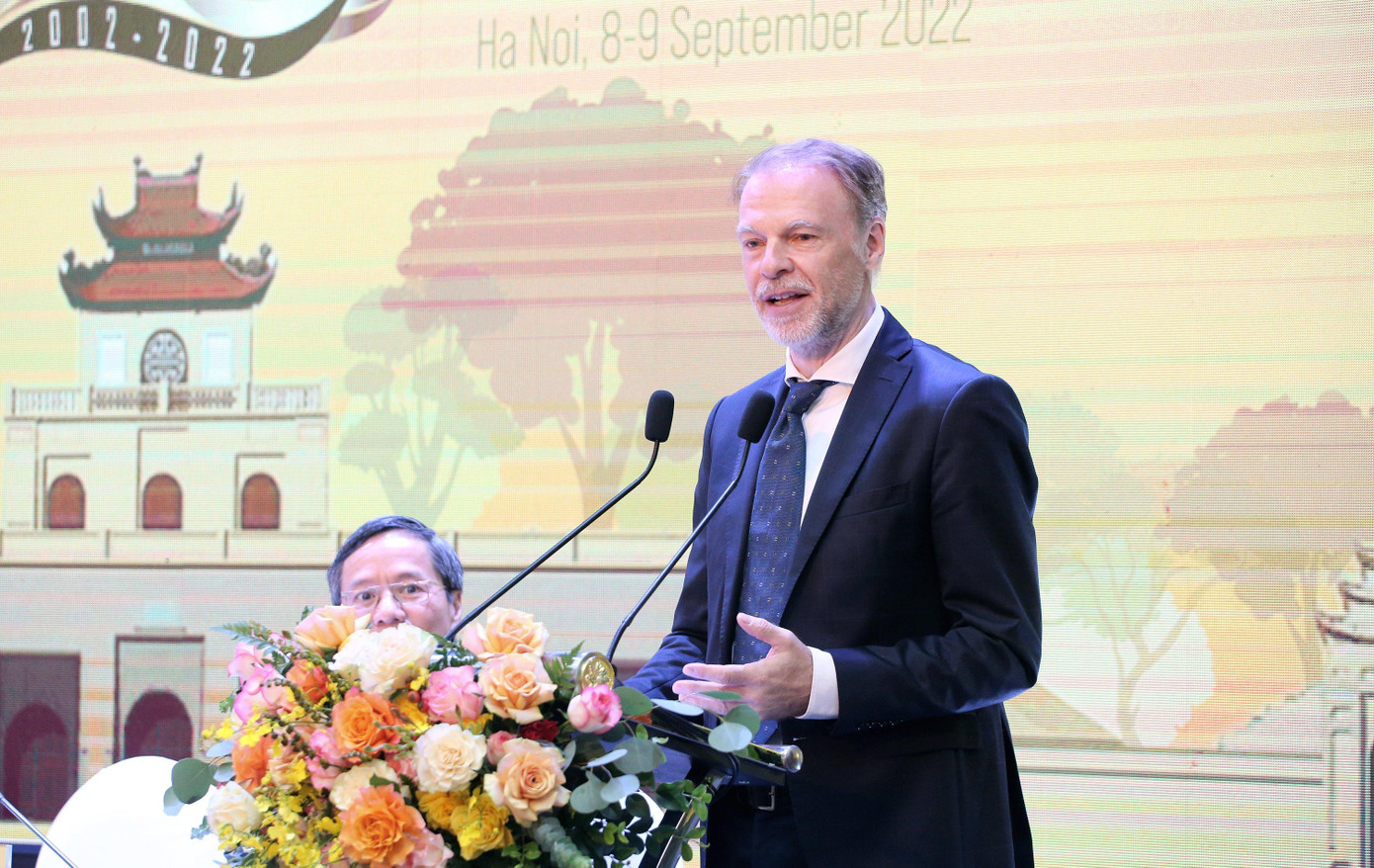 Ông Christian Manhart, Trưởng đại diện Văn phòng UNESCO tại Việt Nam đánh giá cao Khu di tích Hoàng Thành Thăng Long- Hà Nội về tính liên tục, lâu dài