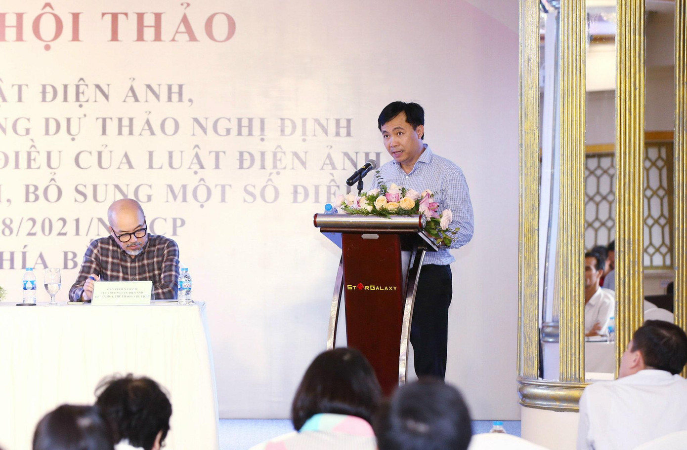 Theo ông Đỗ Thanh Hải, tỷ lệ 30% thời lượng phát sóng phim Việt Nam khó khả thi. Ảnh: XUÂN TRẦN.