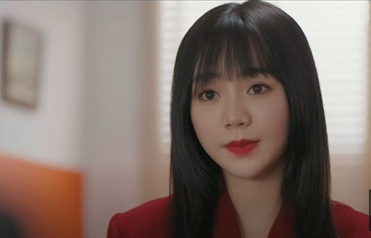 Hạnh (Quỳnh Kool) tức giận phản bác Quân (Nhan Phúc Vinh). Ảnh: CMH.