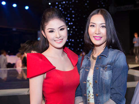 Tươi tắn bên Á hậu Thùy Trang