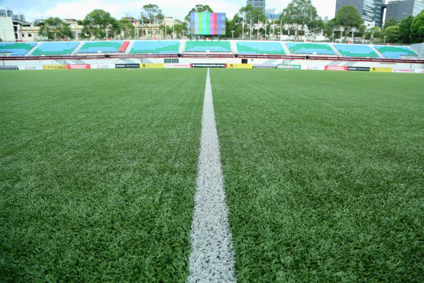 Dù nhỏ nhưng Jalan Besar được chăm sóc rất chu đáo