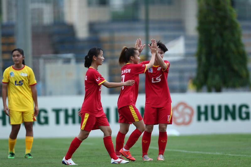 Vắng Huỳnh Như xuất ngoại không ảnh hưởng tới sức mạnh của Tp Hồ Chí Minh I (ảnh Anh Đoàn) Vắng Huỳnh Như xuất ngoại không ảnh hưởng tới sức mạnh của Tp Hồ Chí Minh I (ảnh Anh Đoàn)