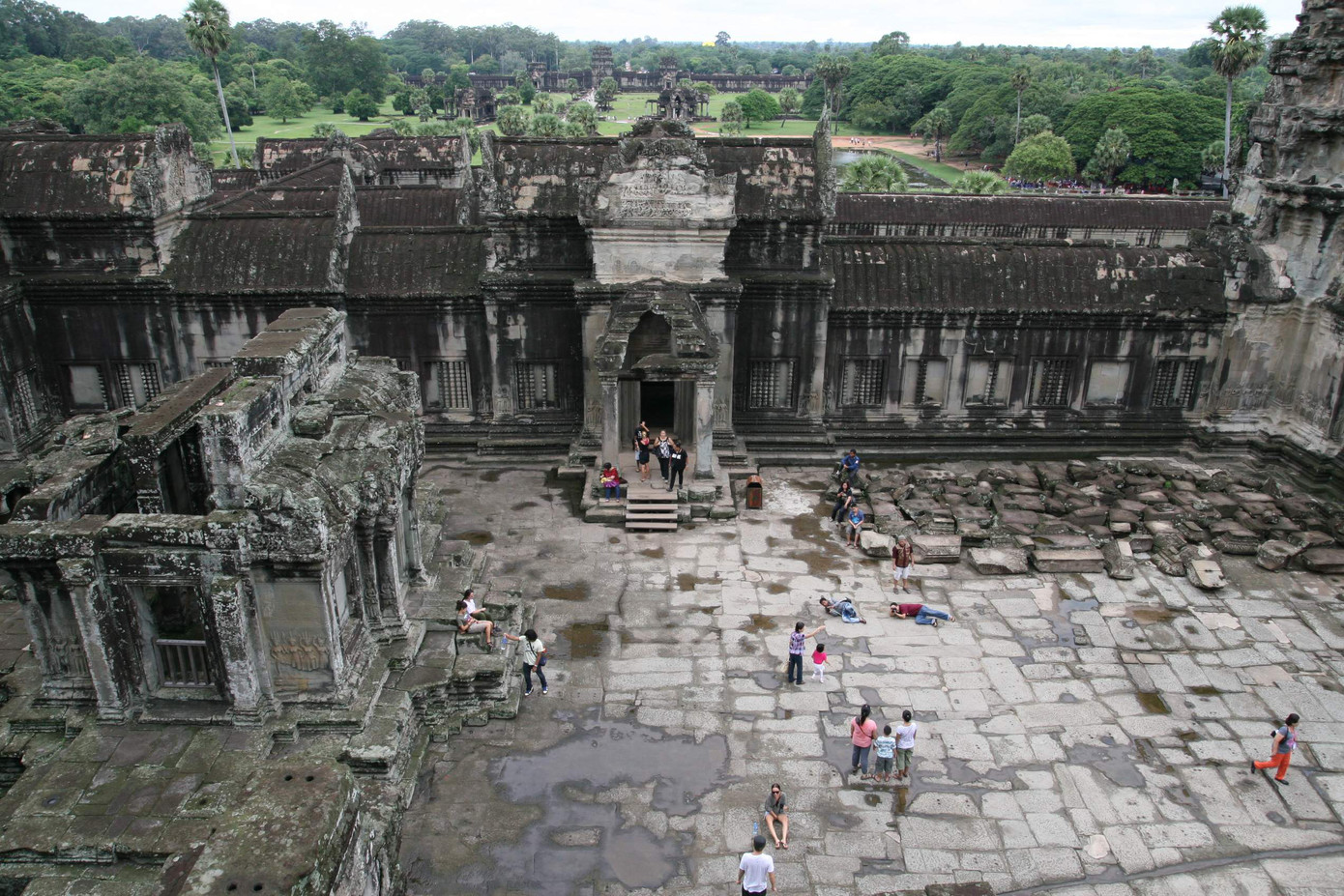 Một góc Angkor Wat 