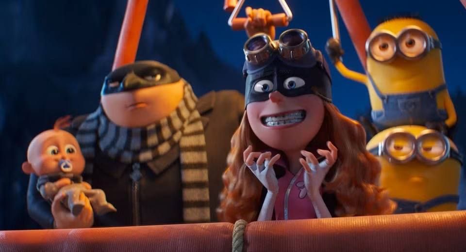 Sự trở lại của gia đình Gru và quân đoàn Minions càn quét phòng vé toàn cầu. Ảnh: Illumination/Universal. Sự trở lại của gia đình Gru và quân đoàn Minions càn quét phòng vé toàn cầu. Ảnh: Illumination/Universal.