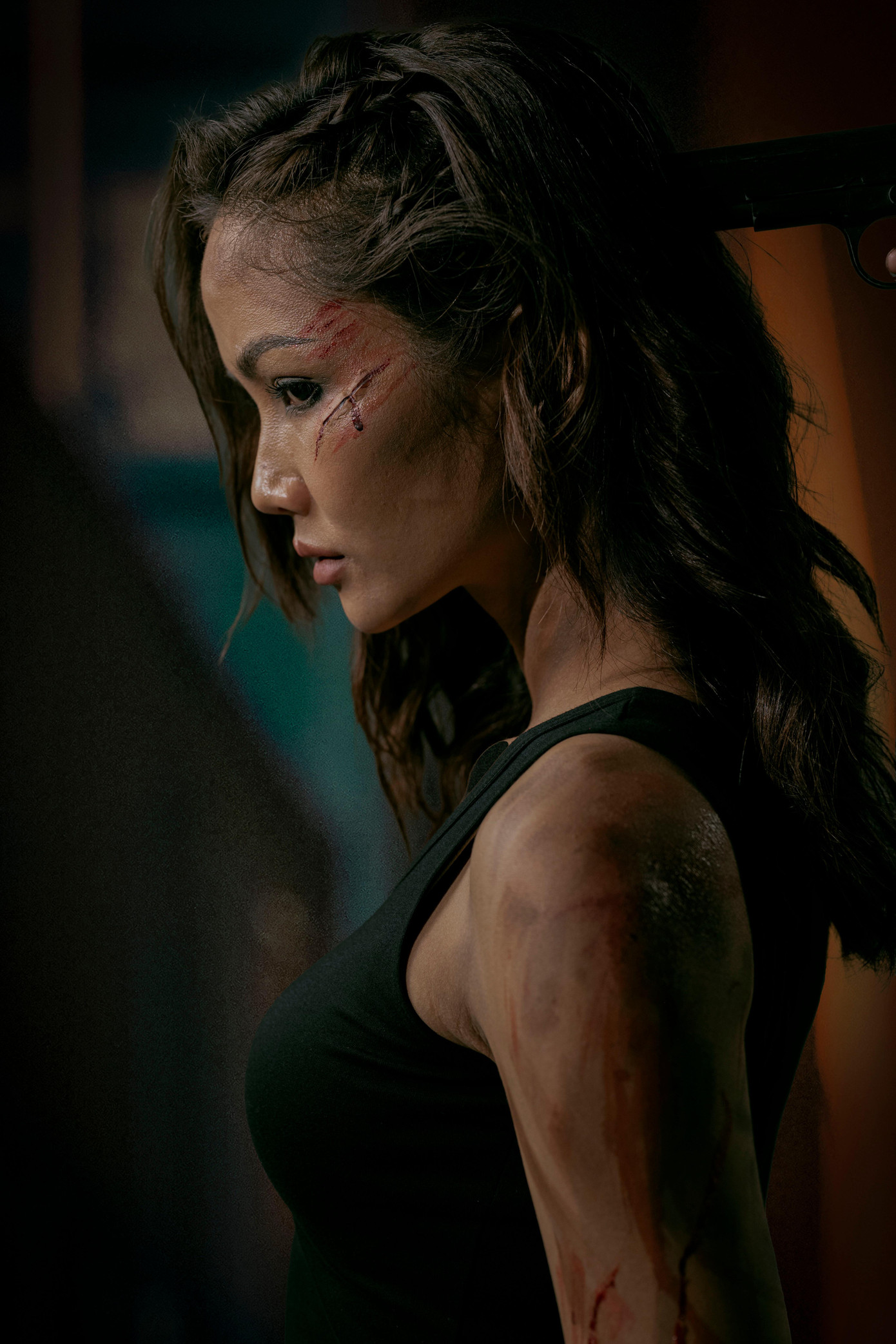 H'Hen Niê chấp nhận khổ luyện để vào vai hành động.