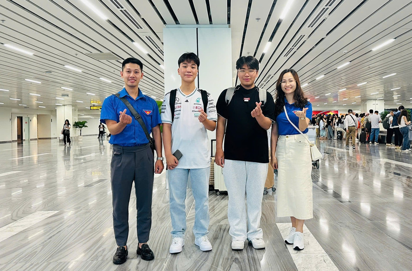 Các đại biểu thanh niên tiên tiến làm theo lời Bác từ khắp cả nước đã chủ động di chuyển đến TPHCM trong ngày 16/5 để sẵn sàng hòa vào không khí sôi nổi của đại hội. Ảnh: BTC