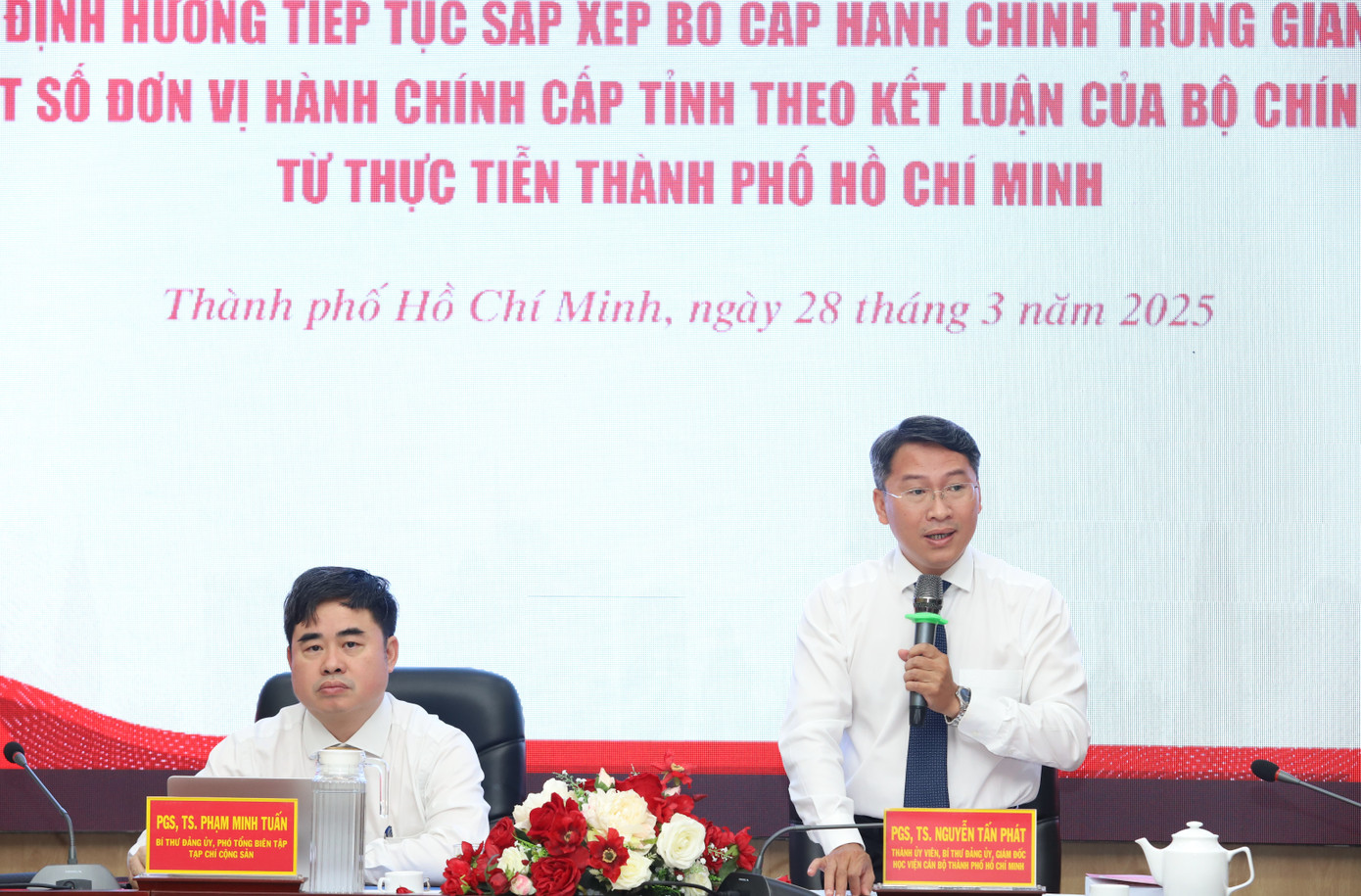 Những góp ý của hội thảo sẽ gửi đến Ban Thường vụ Thành ủy TPHCM.