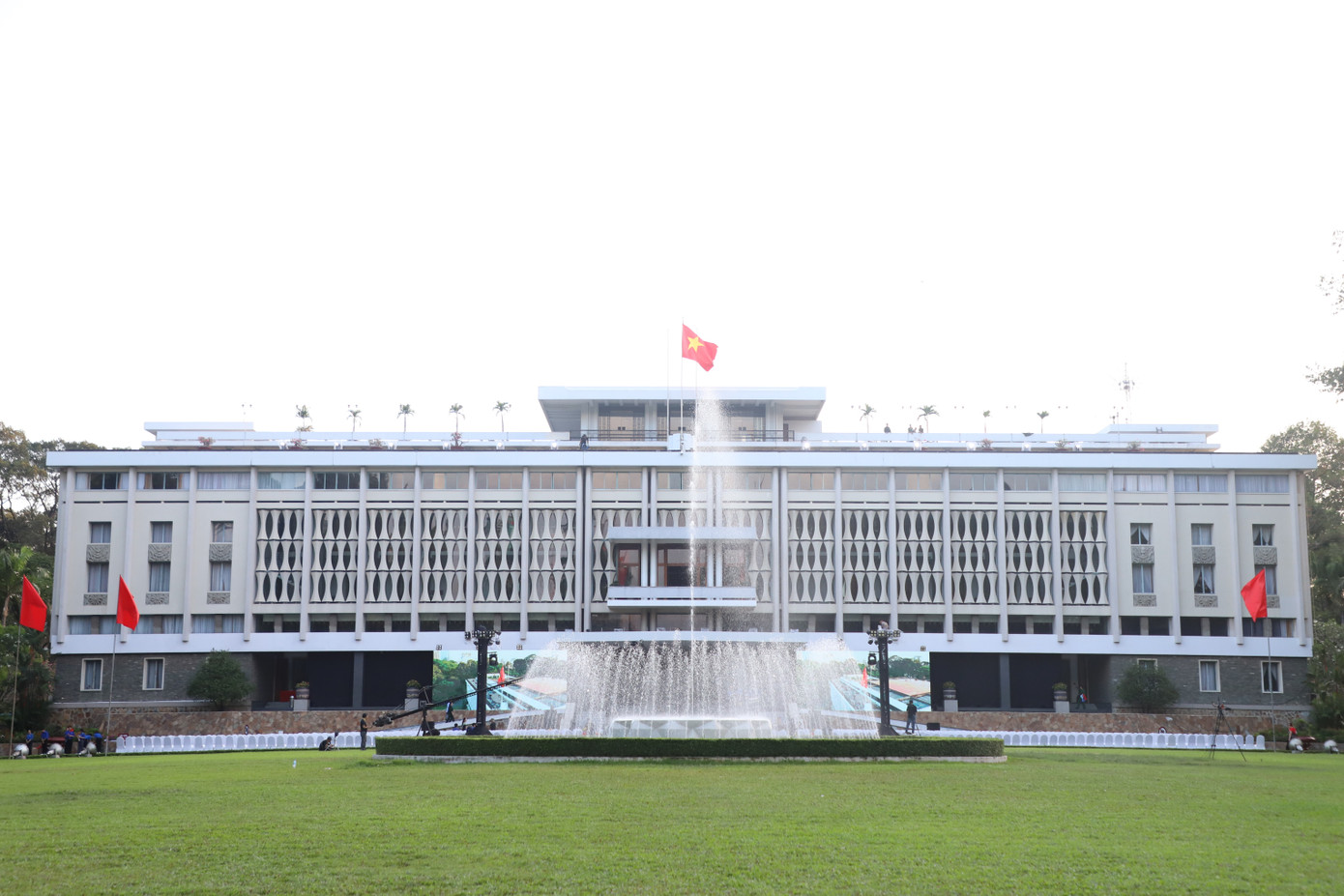 Dinh Độc Lập được công nhận là Di tích lịch sử văn hóa quốc gia và được xếp hạng Di tích lịch sử. Đây là một trong 10 di tích quốc gia đặc biệt đầu tiên của cả nước. Ảnh: Ngô Tùng