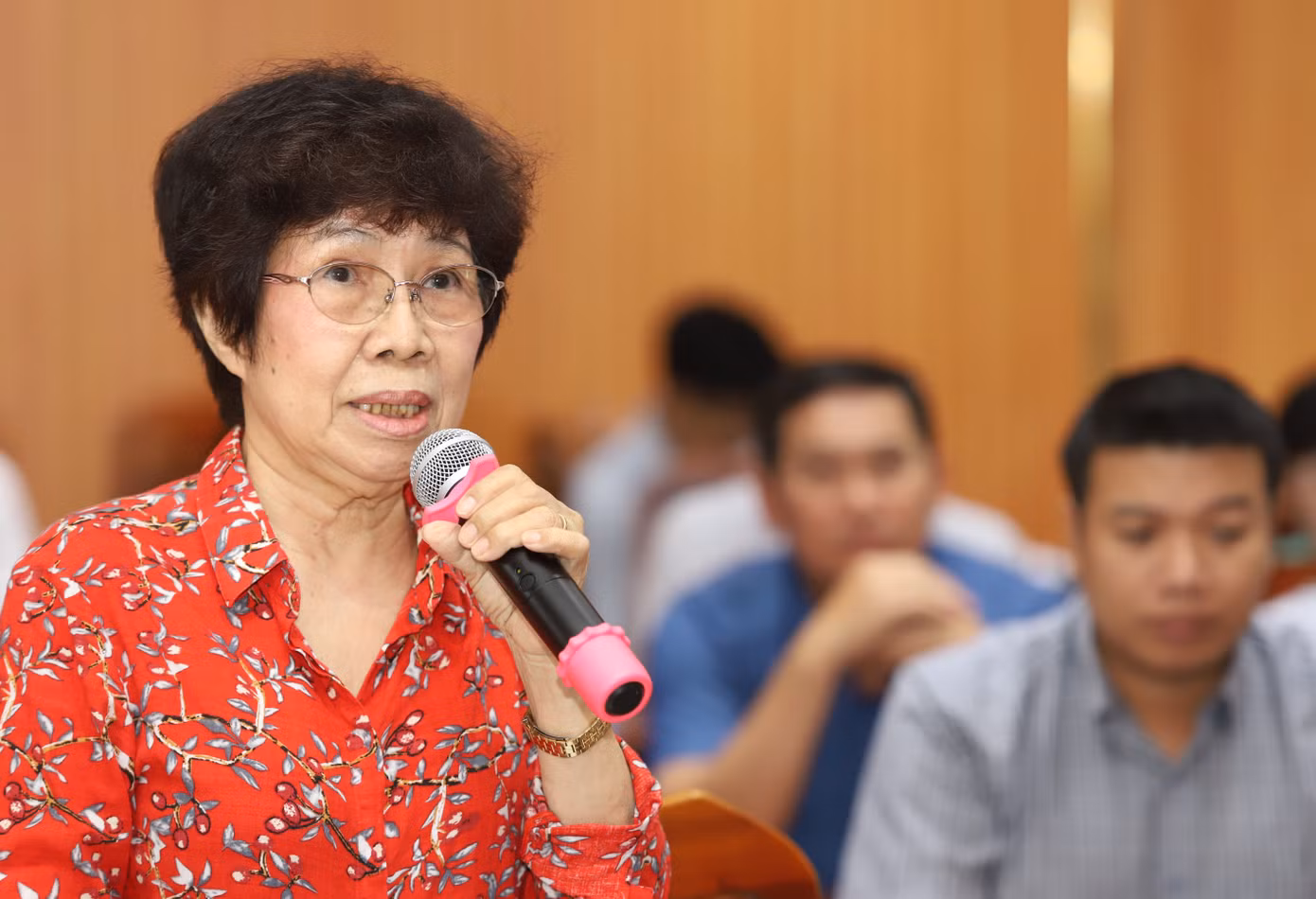 Bà Hoàng Thị Lợi. Bà Hoàng Thị Lợi.