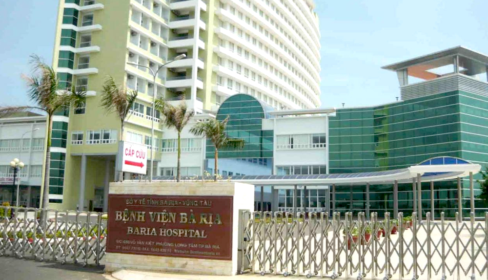 Bệnh viện Bà Rịa-nơi xảy ra sự việc. Bệnh viện Bà Rịa-nơi xảy ra sự việc.