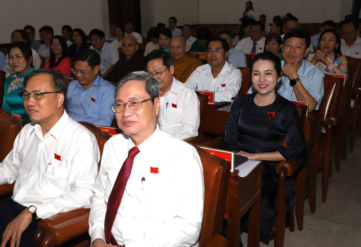 Kỳ họp chuyên đề HĐND TPHCM ngày 18/4. Ảnh: Ngô Tùng Kỳ họp chuyên đề HĐND TPHCM ngày 18/4. Ảnh: Ngô Tùng