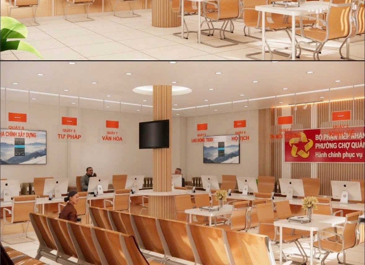 Các trung tâm hành chính công, bộ phận một cửa tại các phường, xã cũng sẵn sàng phục vụ nhân dân trong giai đoạn mới.