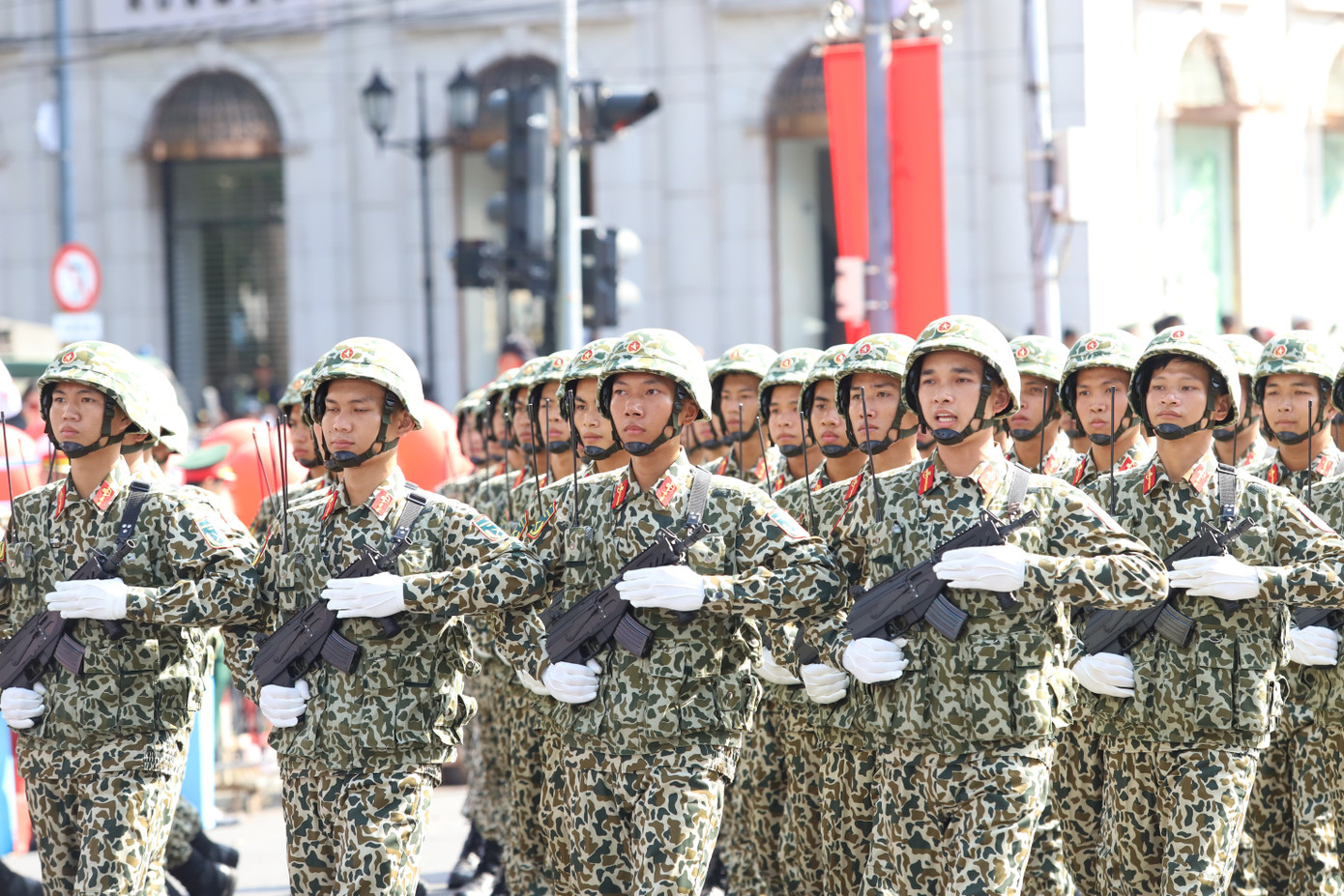 Khối chiến sĩ đặc công.