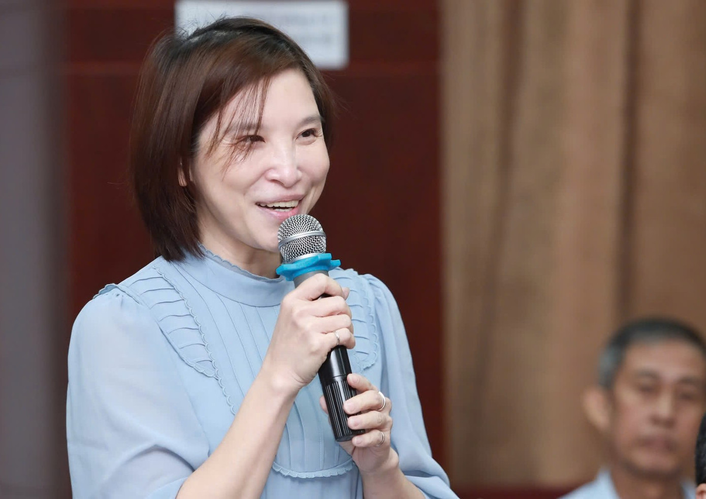 TS.Ngô Phẩm Trân trao đổi tại tọa đàm. Ảnh: Nguyệt Nhi TS.Ngô Phẩm Trân trao đổi tại tọa đàm. Ảnh: Nguyệt Nhi