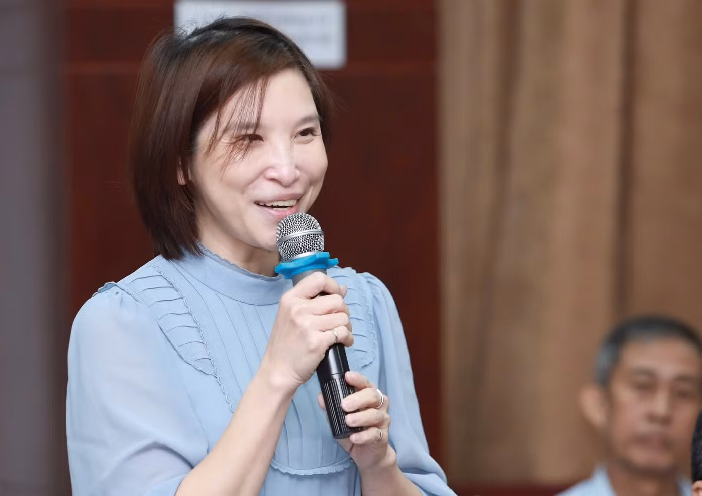 TS.Ngô Phẩm Trân trao đổi tại tọa đàm. Ảnh: Nguyệt Nhi