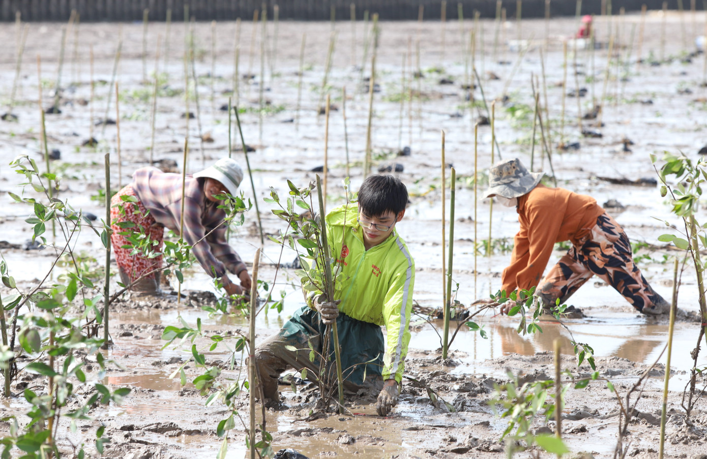 Bạn trẻ cùng hành động chống lại biến đổi khí hậu. Bạn trẻ cùng hành động chống lại biến đổi khí hậu.