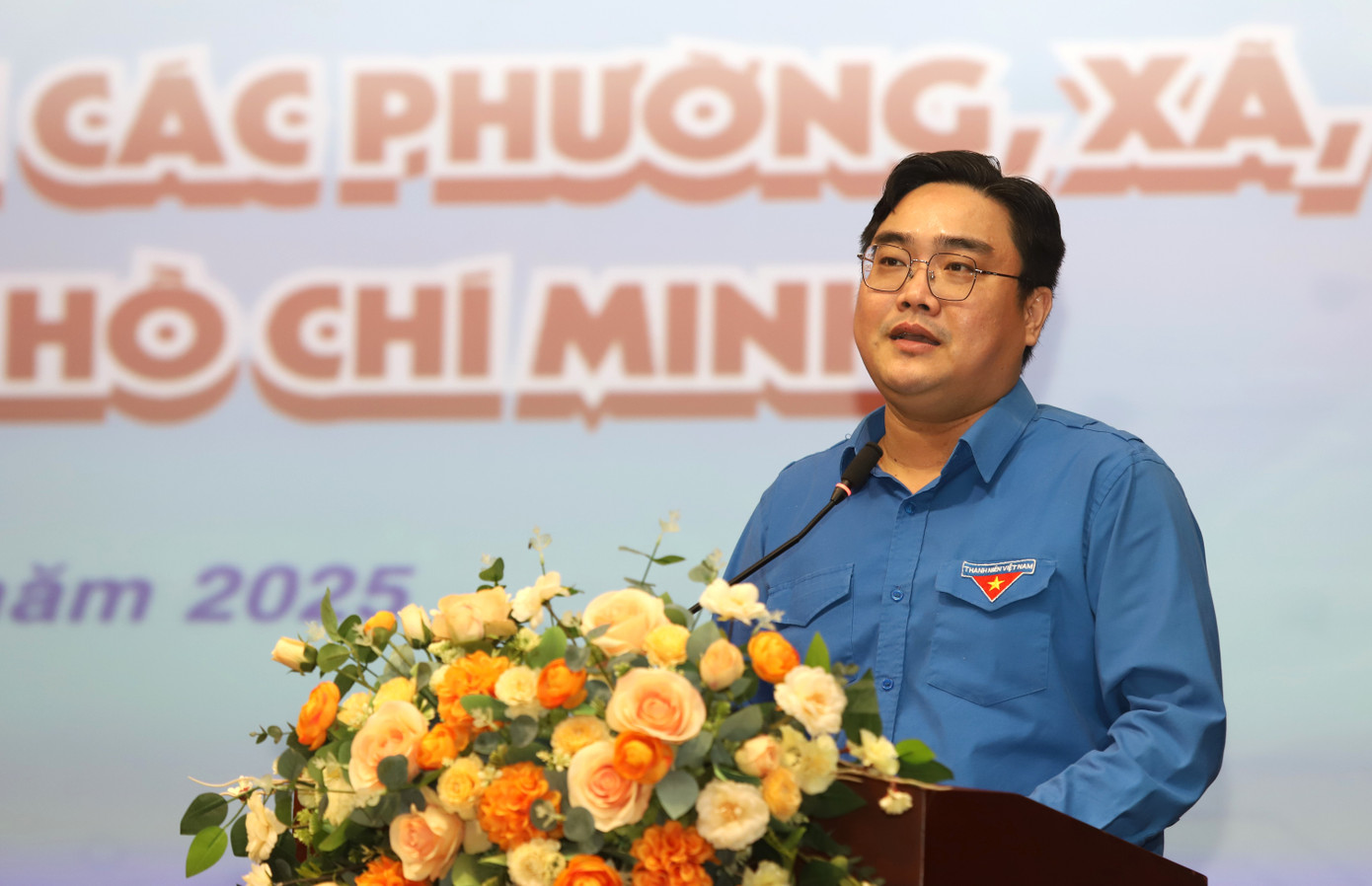 Anh Ngô Minh Hải trao đổi tại buổi công bố. Ảnh: Ngô Tùng