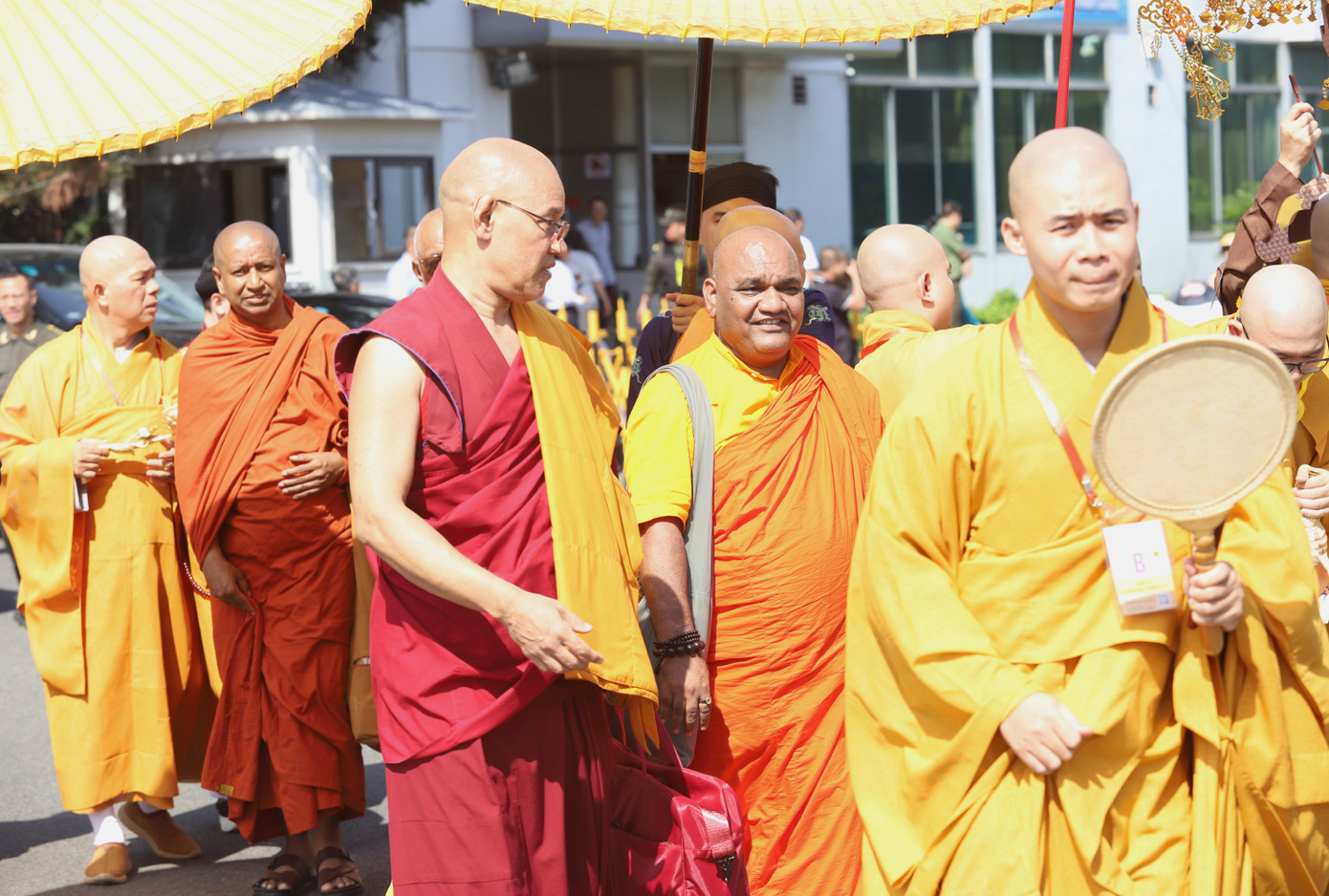 Đại biểu Phật giáo Ấn Độ và Việt Nam tham dự lễ cung rước xá lợi Đức Phật sáng 2/5 Ảnh: Ngô Tùng. Đại biểu Phật giáo Ấn Độ và Việt Nam tham dự lễ cung rước xá lợi Đức Phật sáng 2/5 Ảnh: Ngô Tùng.