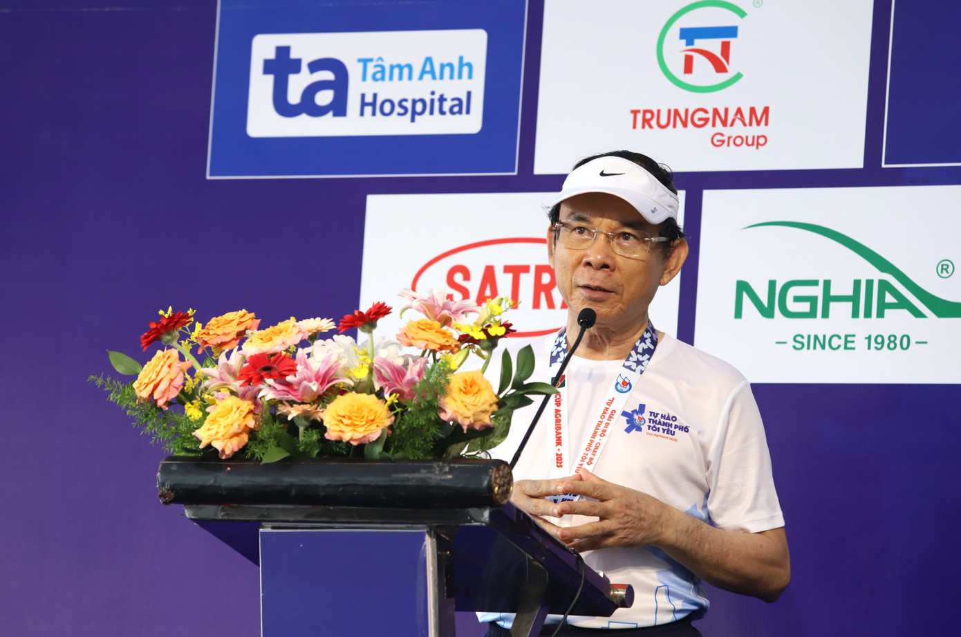 Bí thư Thành ủy TPHCM Nguyễn Văn Nên phát biểu tại sự kiện. Ảnh: Ngô Tùng