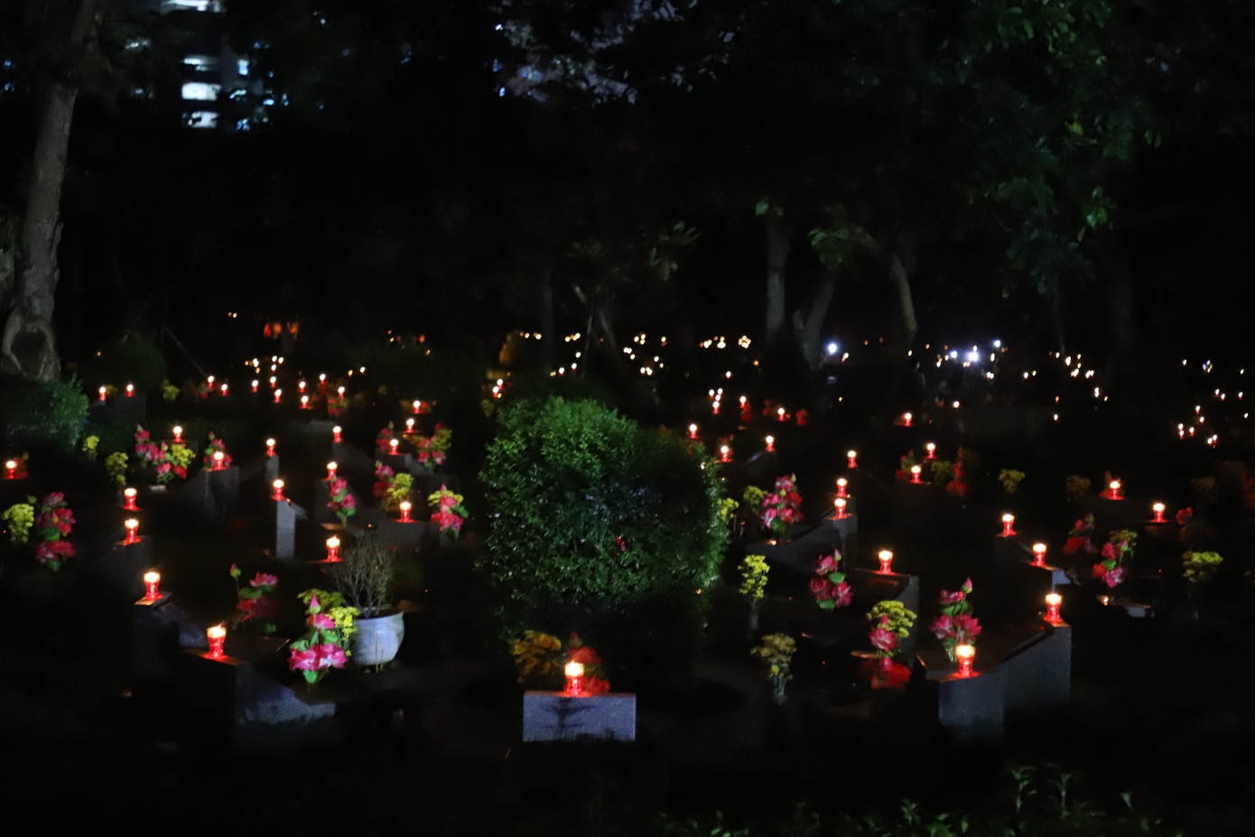 Các bạn đoàn viên thanh niên, tuổi trẻ lực lượng vũ trang và nhân dân cùng thắp sáng những ngôi mộ liệt sĩ. Ảnh: Ngô Tùng Các bạn đoàn viên thanh niên, tuổi trẻ lực lượng vũ trang và nhân dân cùng thắp sáng những ngôi mộ liệt sĩ. Ảnh: Ngô Tùng