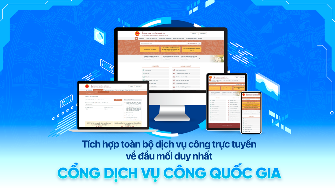TPHCM đóng Cổng Dịch vụ công trực tuyến thành phố, hợp nhất Cổng Dịch vụ công quốc gia từ ngày 19/6.