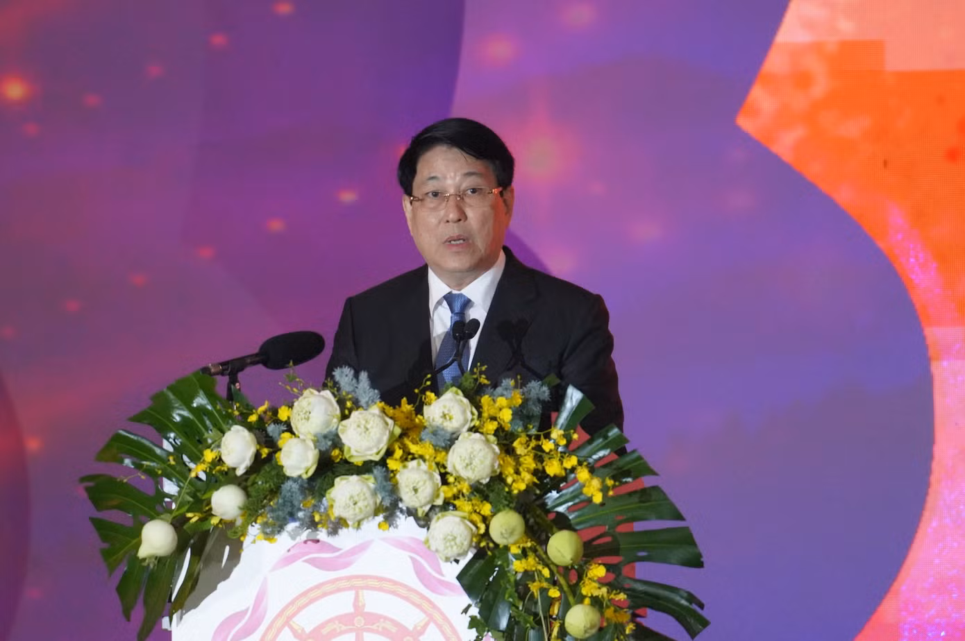 Chủ tịch nước Lương Cường phát biểu tại khai mạc Đại lễ Vesak Liên Hợp Quốc 2025.