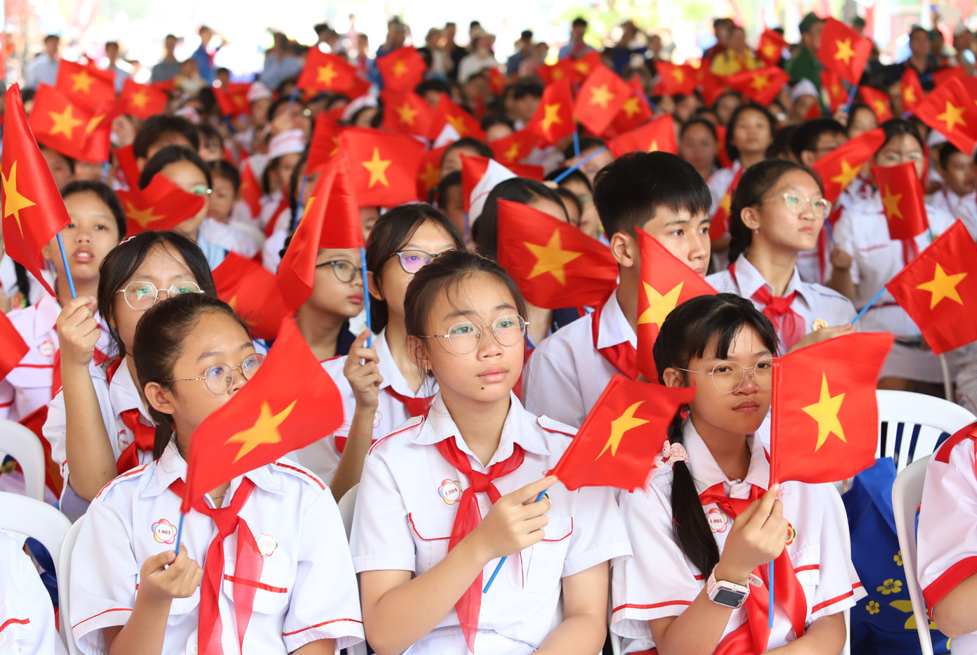 Tiếp bước truyền thống cha anh, các thế hệ đội viên, thiếu nhi TPHCM đã ra sức thi đua thực hiện các phong trào ý nghĩa, với tinh thần “tuổi nhỏ chí lớn”, tiếp tục góp tay dựng xây Thành phố Anh hùng.