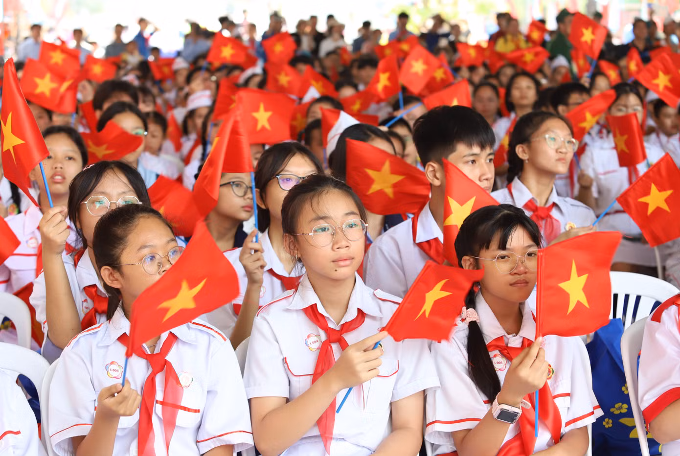 Tiếp bước truyền thống cha anh, các thế hệ đội viên, thiếu nhi TPHCM đã ra sức thi đua thực hiện các phong trào ý nghĩa, với tinh thần “tuổi nhỏ chí lớn”, tiếp tục góp tay dựng xây Thành phố Anh hùng.
