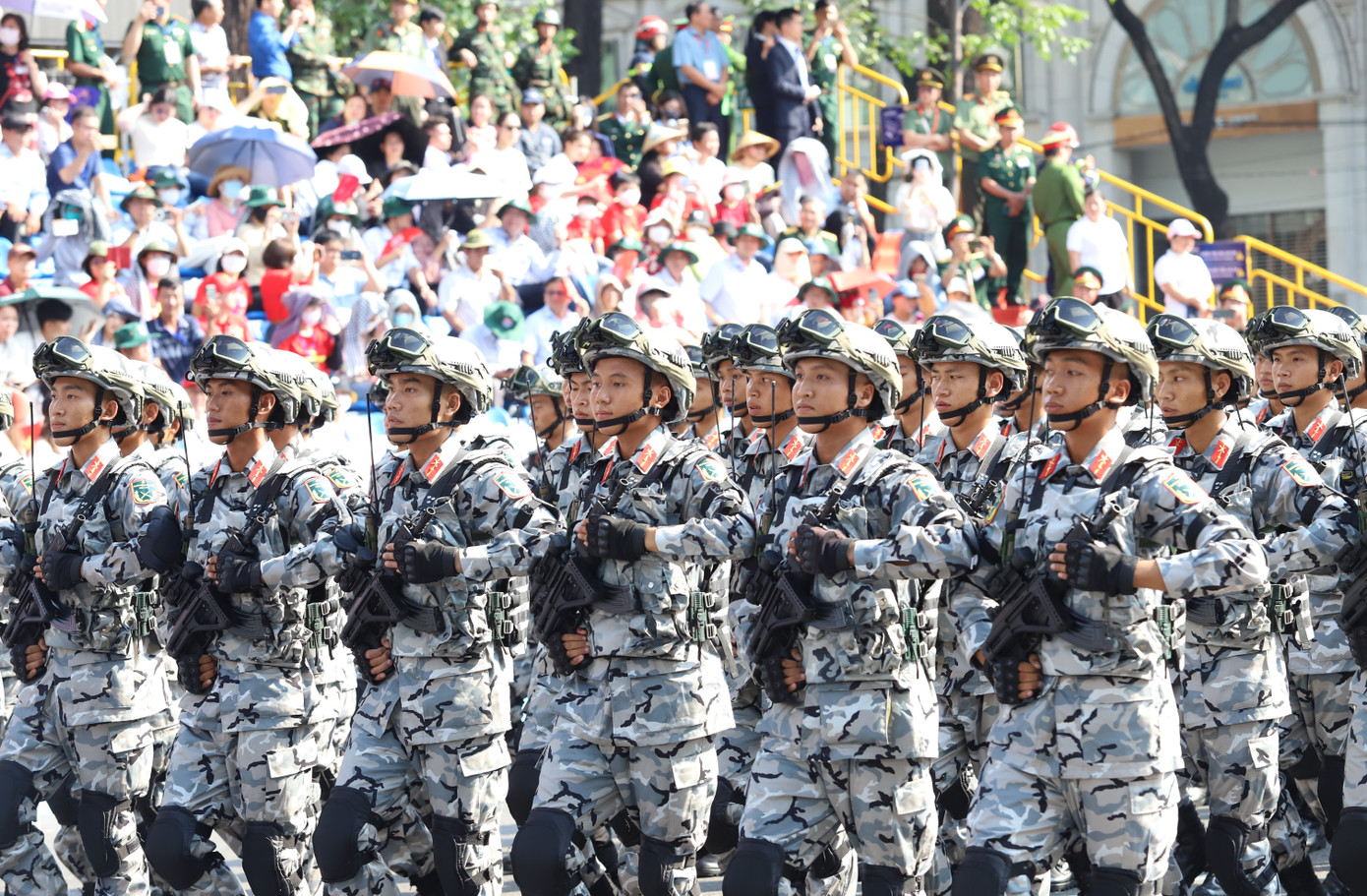 Khối chiến sĩ đặc nhiệm.