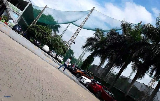 Sân golf, bãi xe 'mọc' trên đất quy hoạch nhà văn hóa ảnh 1