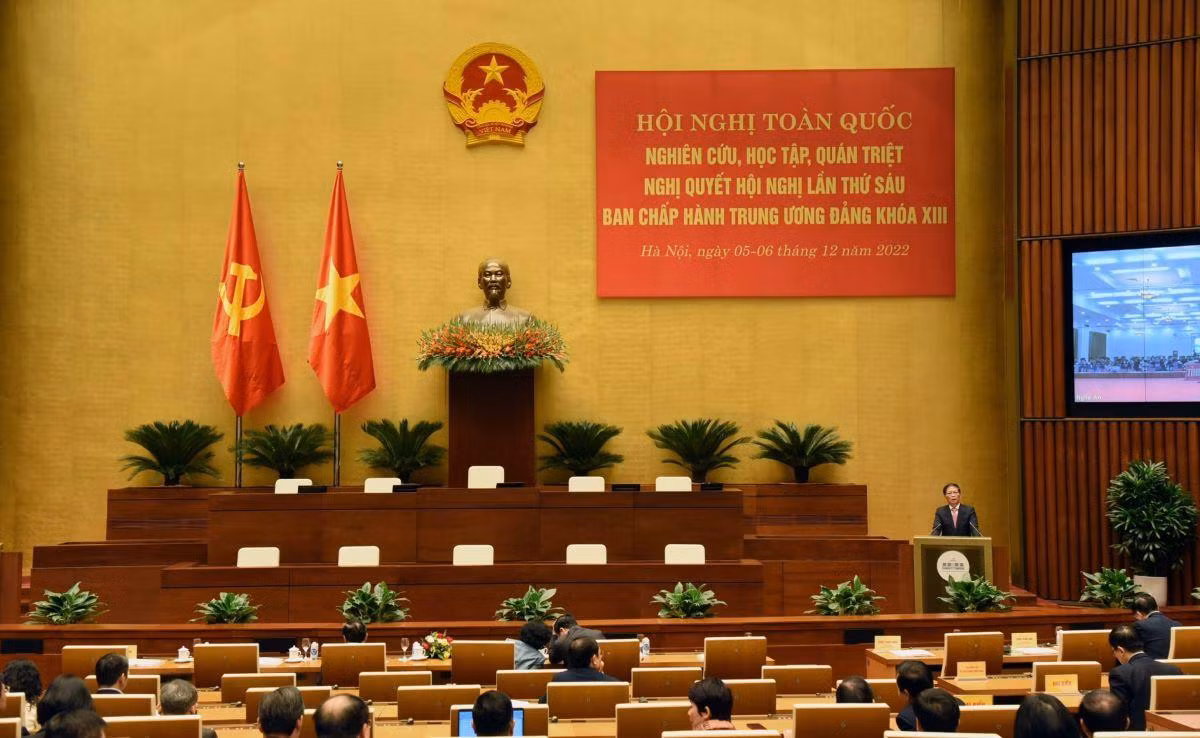 Hội nghị quán triệt Nghị quyết Trung ương 6