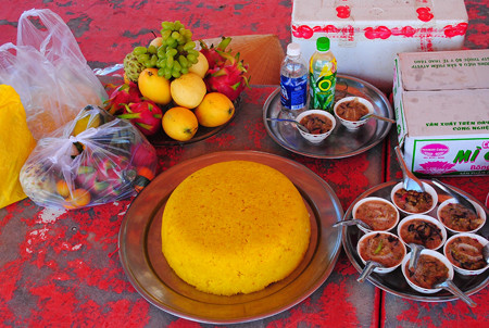 Lễ vật cúng Ông gần gũi với đời sống tâm linh của ngư dân ven biển