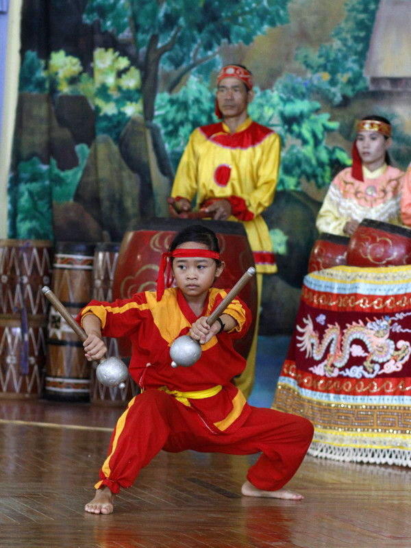 Các màn võ thuật Tây Sơn được biểu diễn