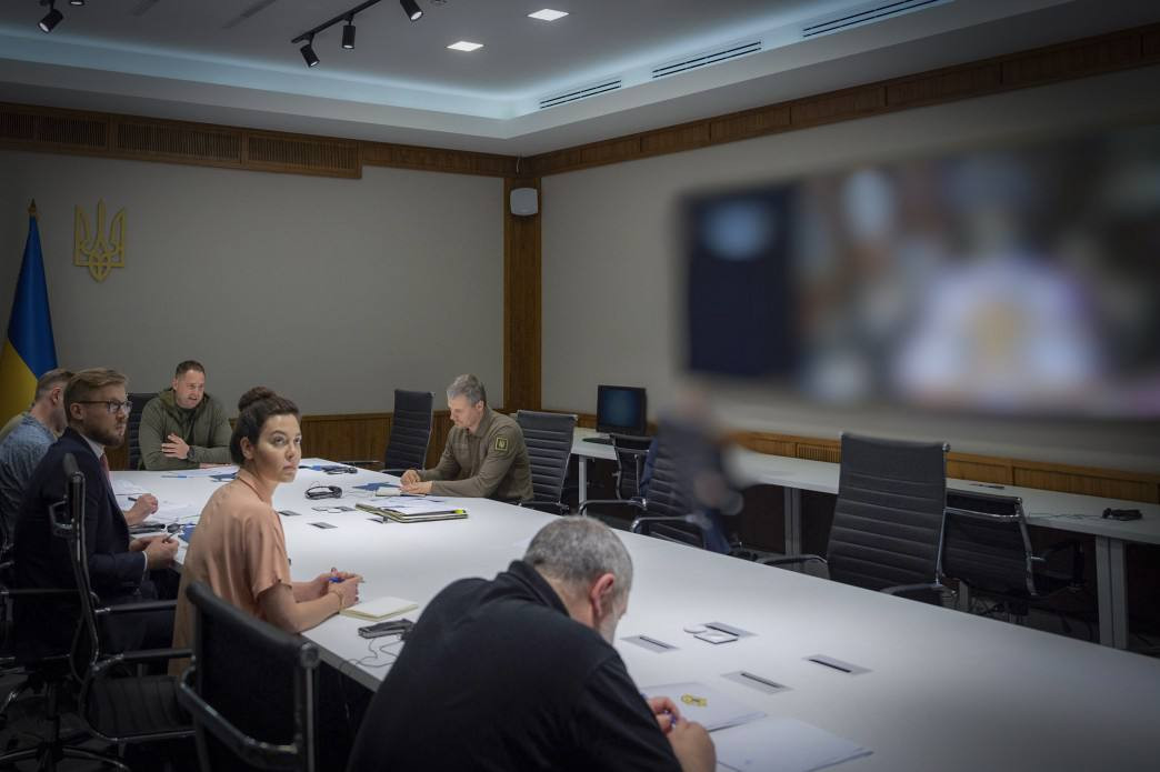 Hình ảnh được ông Andriy Yermak đăng tải trên Telegram.