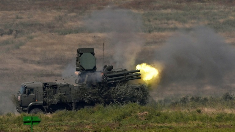 Hệ thống phòng không Pantsir-S1. Ảnh: Sputnik Hệ thống phòng không Pantsir-S1. Ảnh: Sputnik